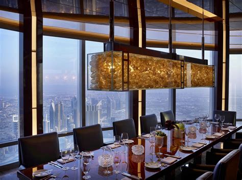 burj khalifa dining experience.